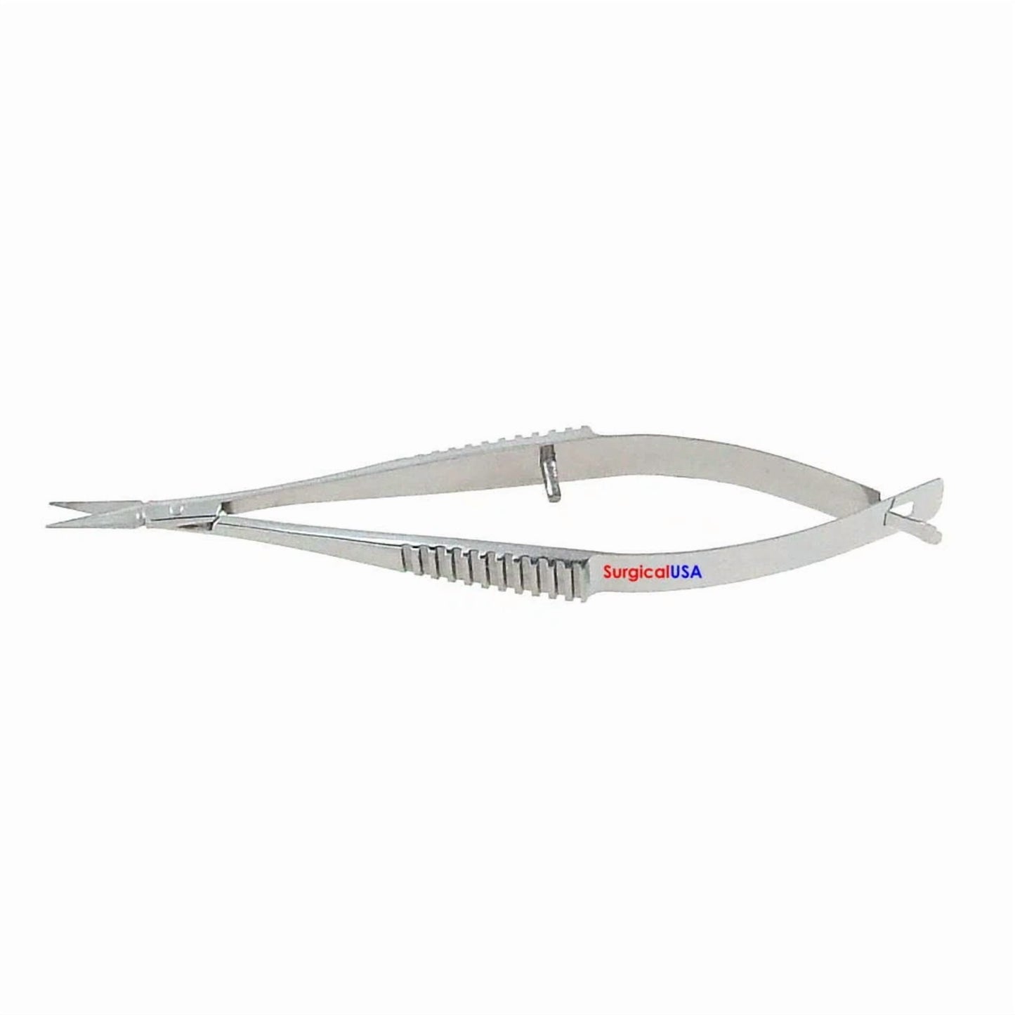 Fyna -Micro Vannas Scissors 3.25Inch Straight Super Fine Blades Delicate Pattern
