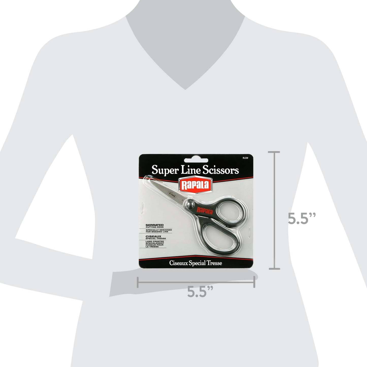(4 pack) Rapala Superline Scissors