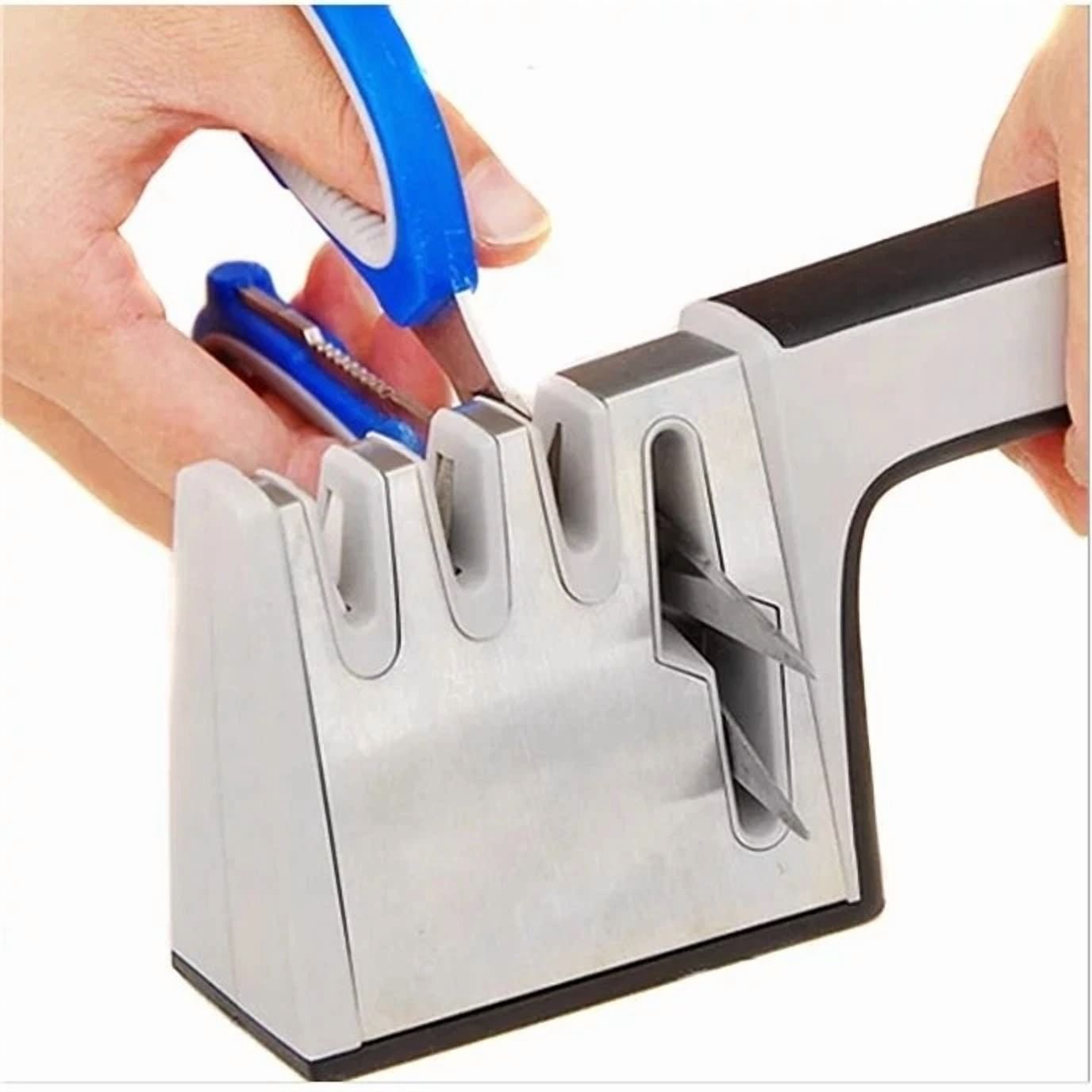 Knife Sharpener Professional System Scissors Tool Heavy Duty Diamond Tungsten