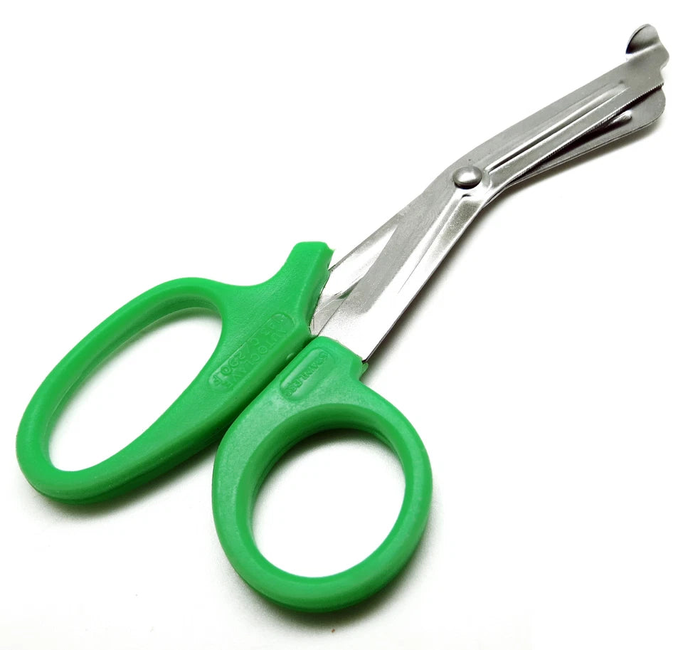 Utility Scissors 5.5" Multi-Purpose Diy Emt Ems Bandage Shears Set Of 6 Pcs