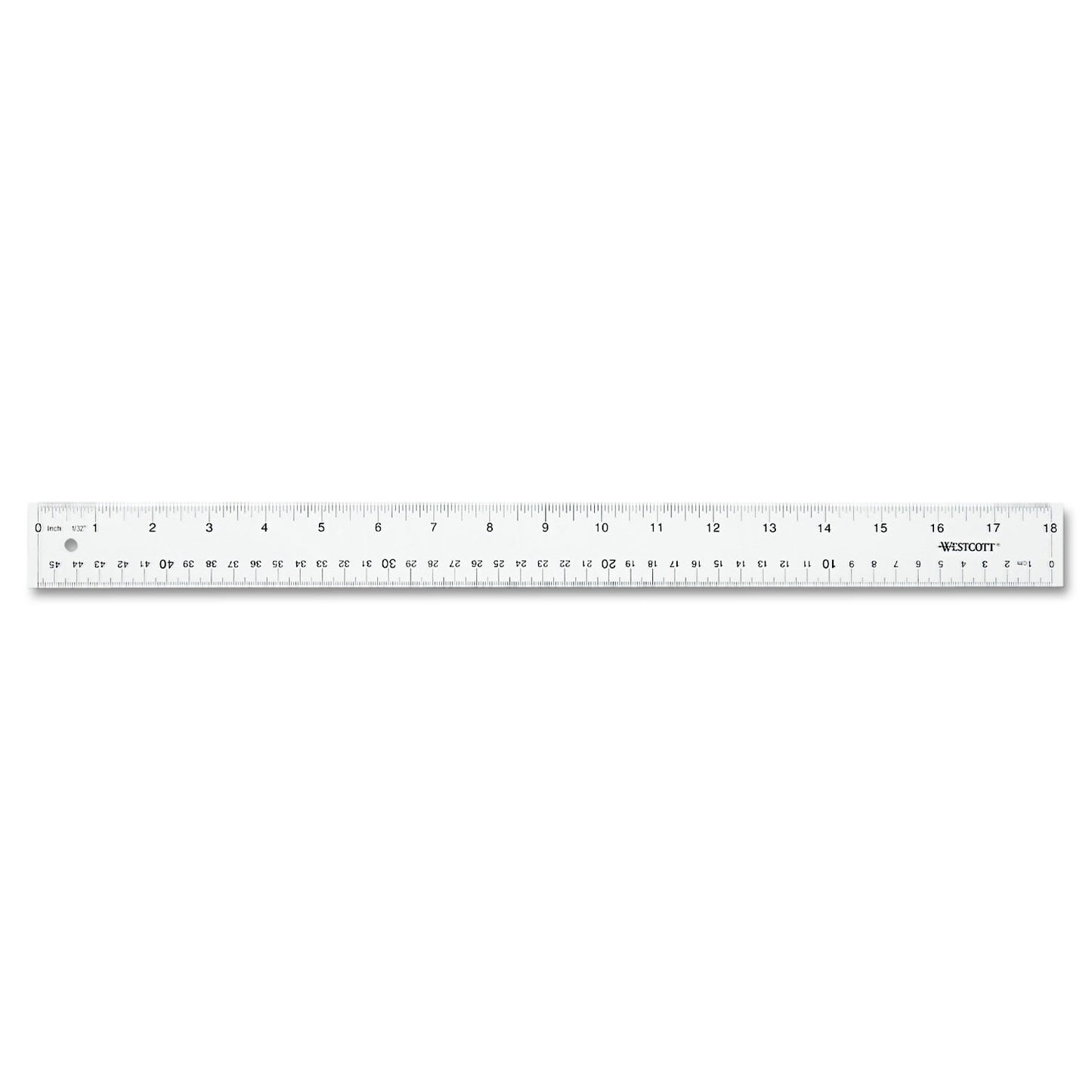 Westcott 10572 Stainless Steel Straight Trimmers- 8 in. Length- 3 in. Cut- Black