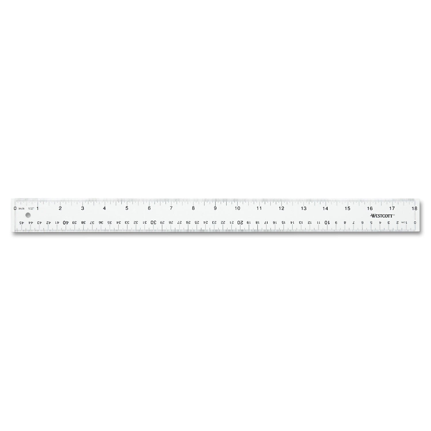 Westcott 10572 Stainless Steel Straight Trimmers- 8 in. Length- 3 in. Cut- Black