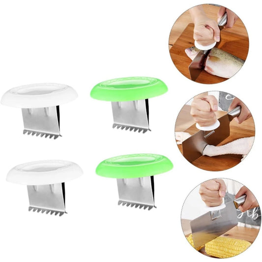 3 In 1 Kitchen Cutting Helper Creative Aid Herb Scissors For Protect Hands