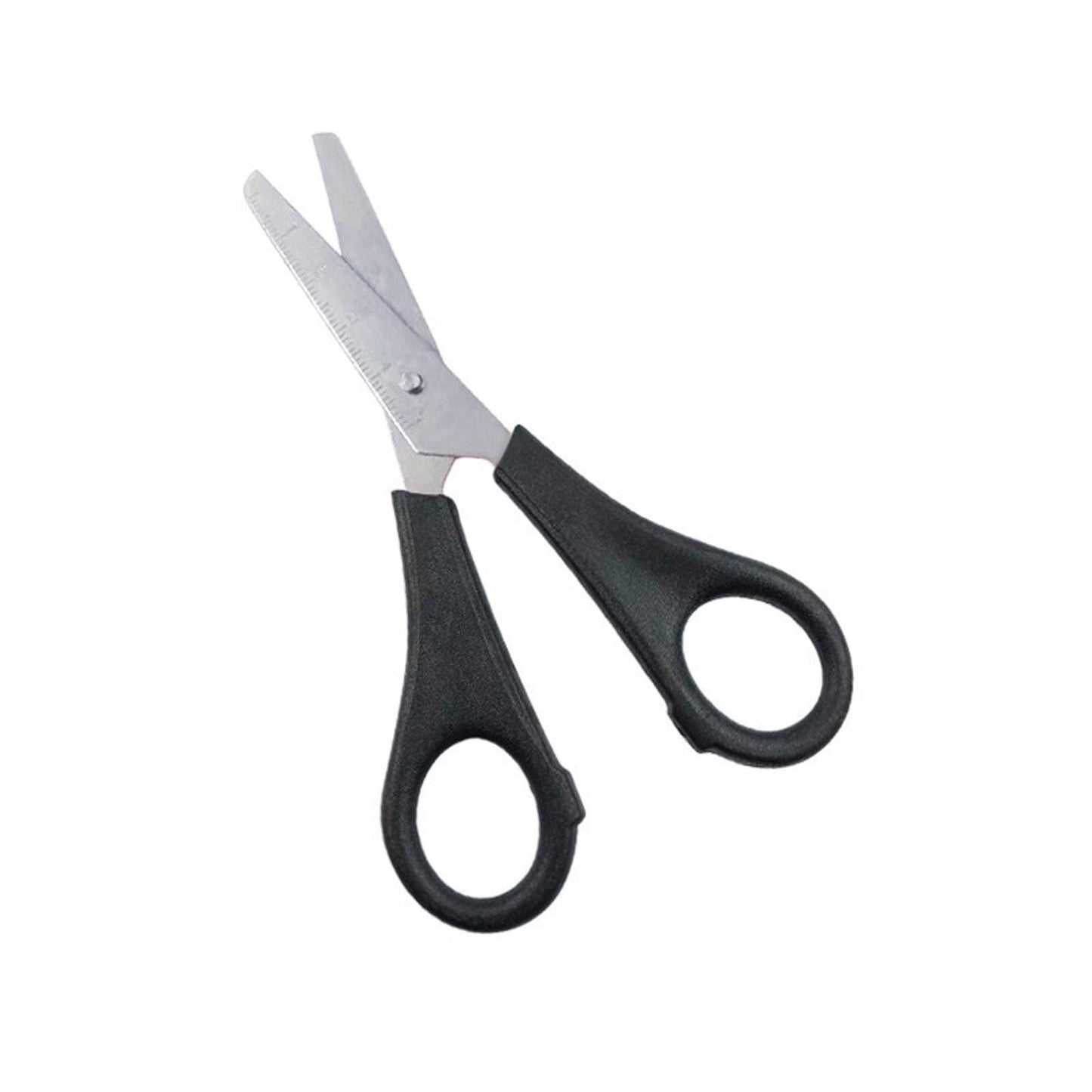 yulier Scissors 5" Student Ruler Scissors, Craft Scissors Small Scissors Blunt Tip Scissor for Office Home