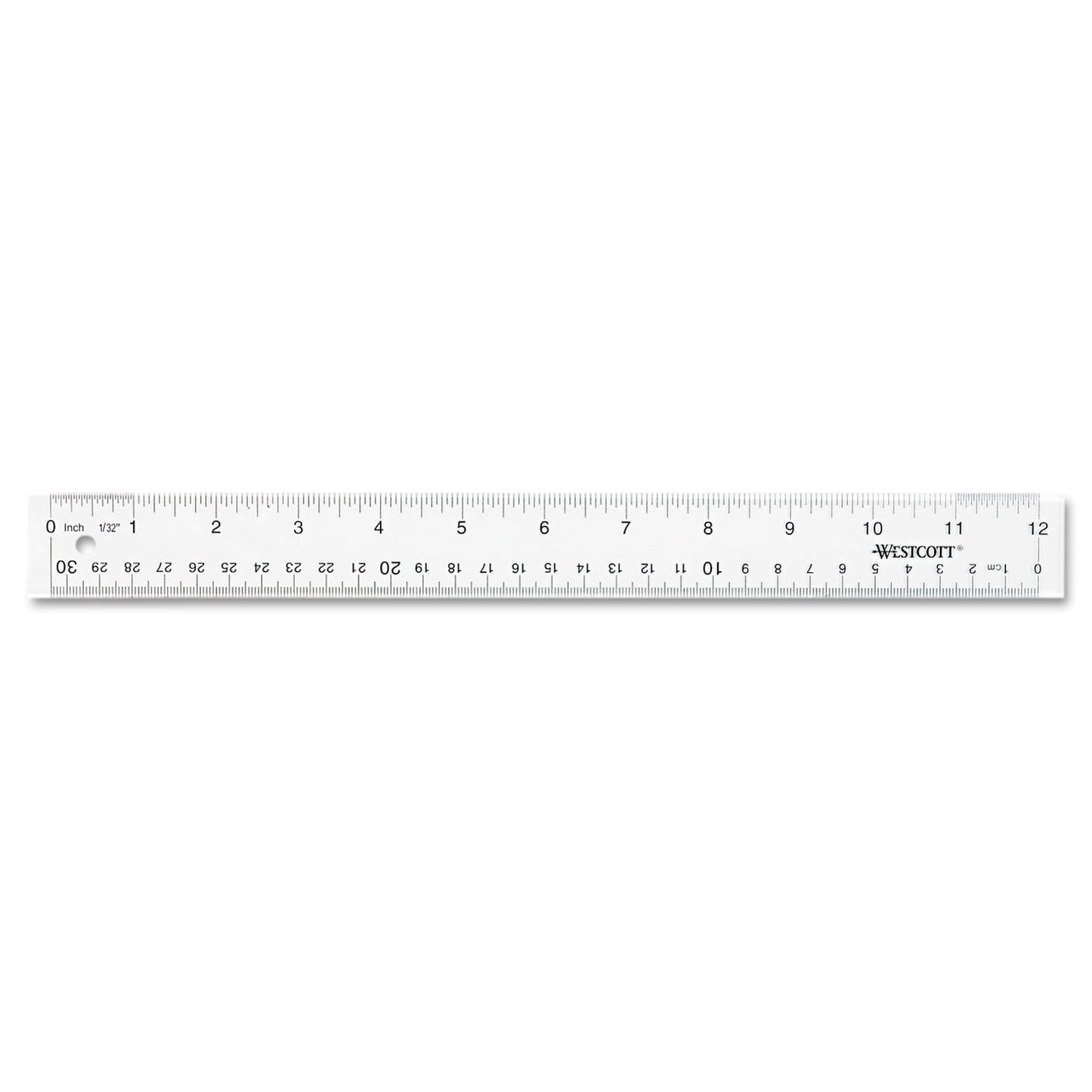 Westcott 10572 Stainless Steel Straight Trimmers- 8 in. Length- 3 in. Cut- Black