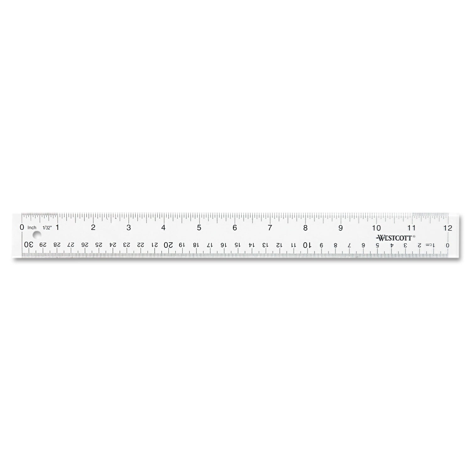 Westcott 10572 Stainless Steel Straight Trimmers- 8 in. Length- 3 in. Cut- Black