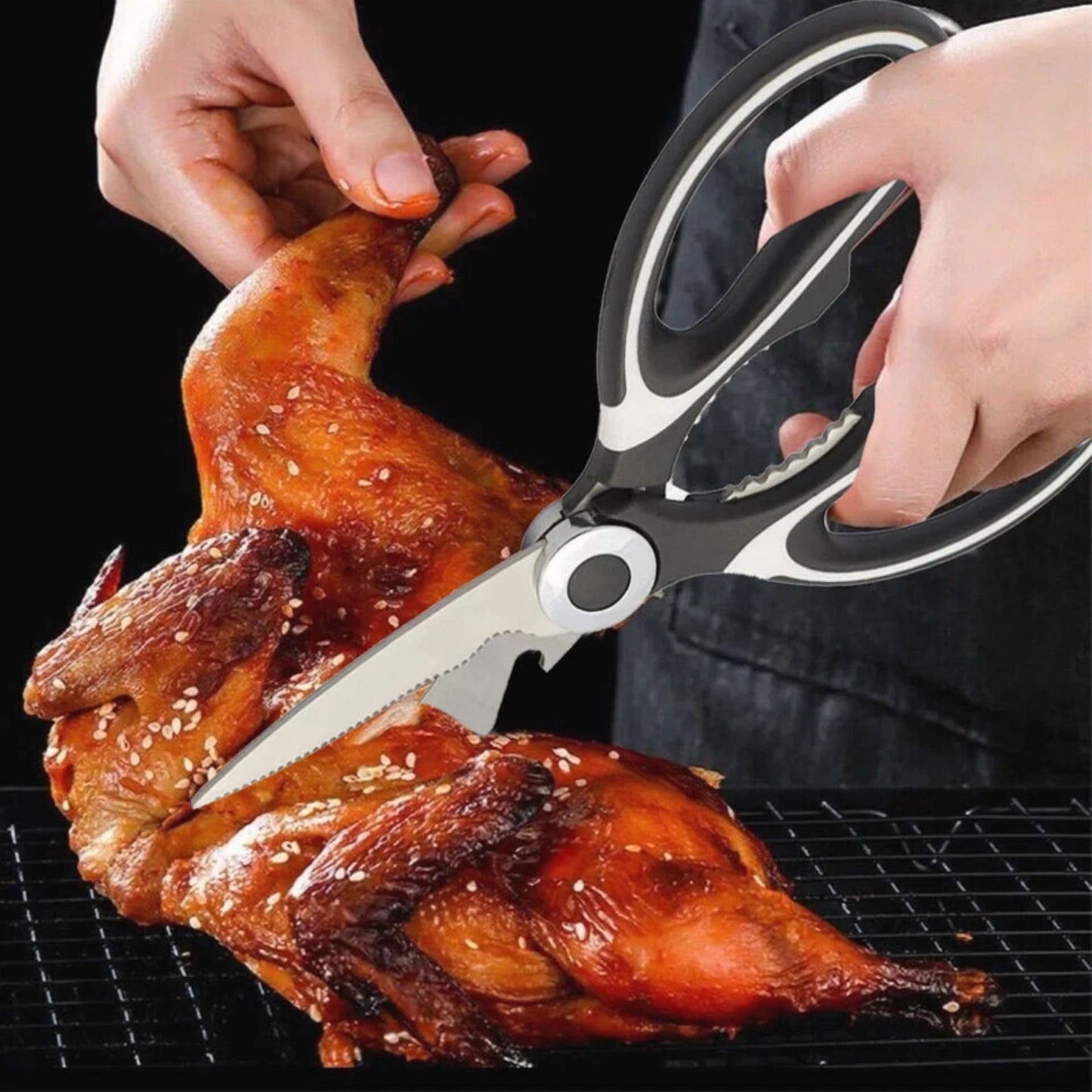 Kitchen Scissors Heavy Duty Stainless Steel Multipurpose Ultra Sharp Shears