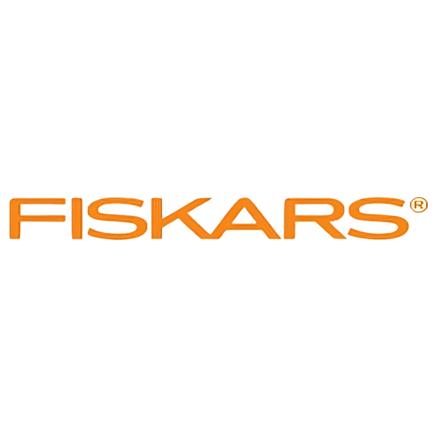 Fiskars RazorEdge SoftGrip Fabric Scissors, 8" Heavy Duty Bent Blade, Orange