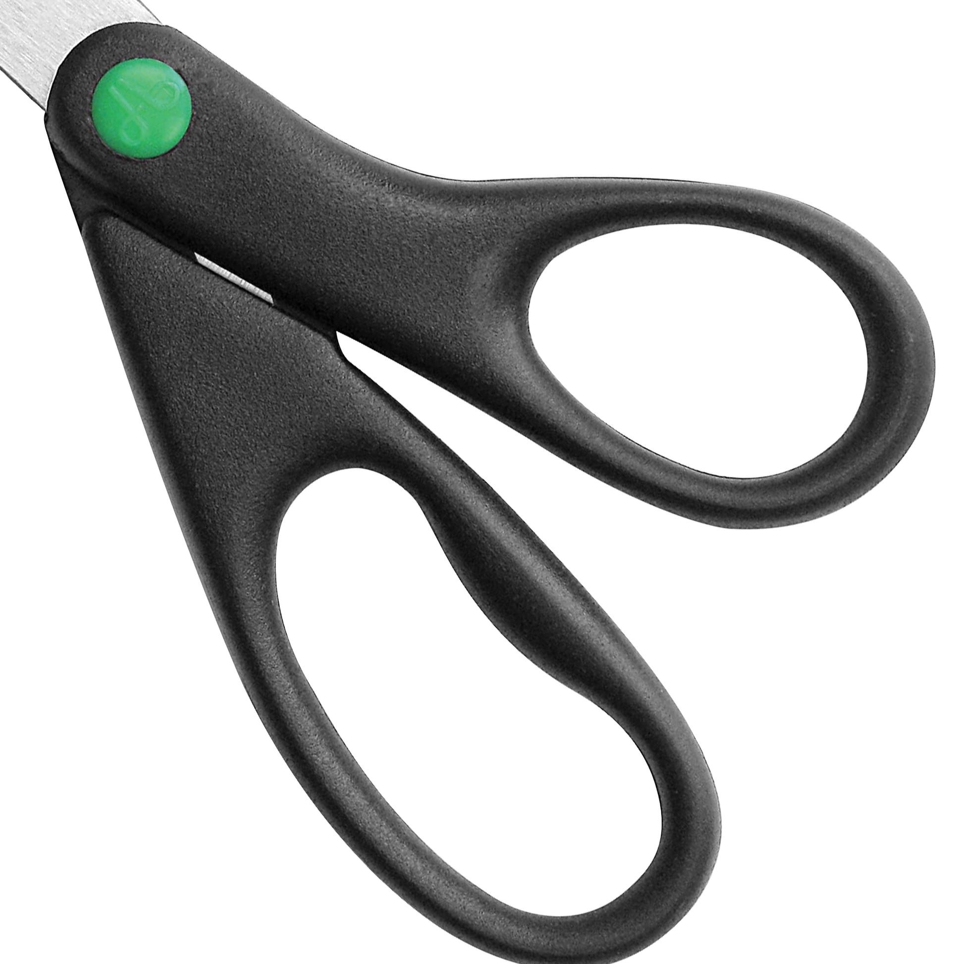 Westcott KleenEarth Scissors, 8", Straight, Recycled, Stainless Steel, for Craft, Black, 1-Count