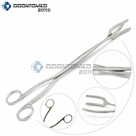 Odm Sterilizing 3 Prong Utility Forceps 8"