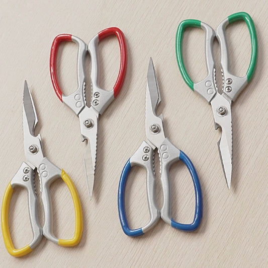 Sk5 Kitchen Scissors Aluminum Handle Household Scissors Chicken Bone Scissors