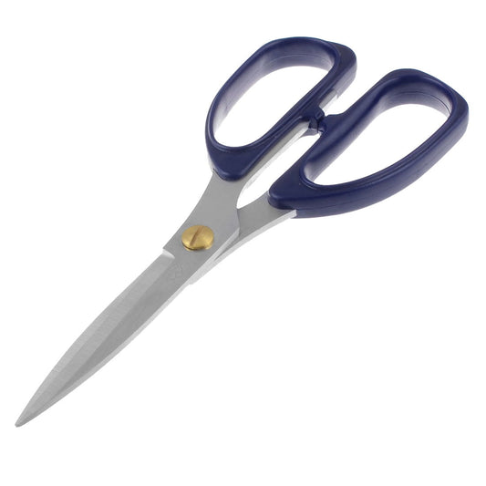 Unique Bargains 7.5" Length Sewing Craft Paper Cutting Scissors Hand Tool Blue