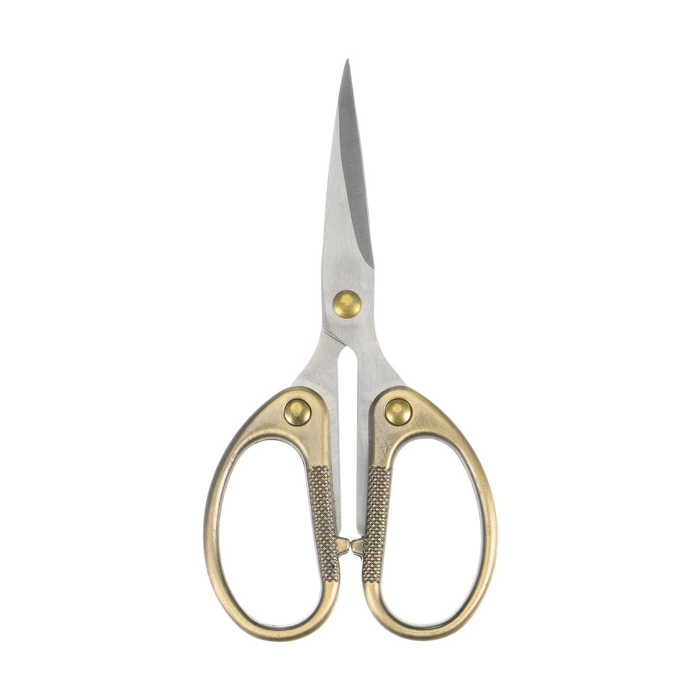 Uxcell 6" Stainless Steel Vintage Mini Scissors for Embroidery Cross Stitch Sewing Gold