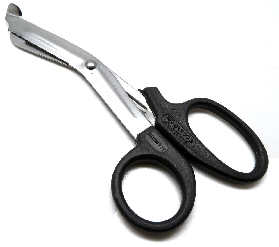 3 Pcs New Black Utility Scissors 5.5" Multi-Purpose Diy Ems Emt Shears Tools