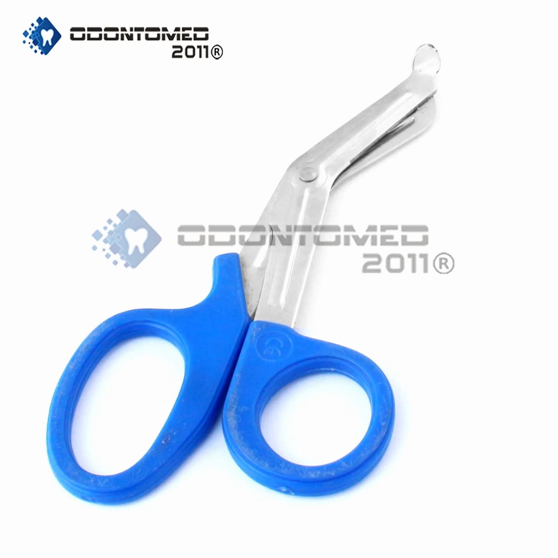 12 Emt Utility Scissors Shears 7.25" Blue Colored