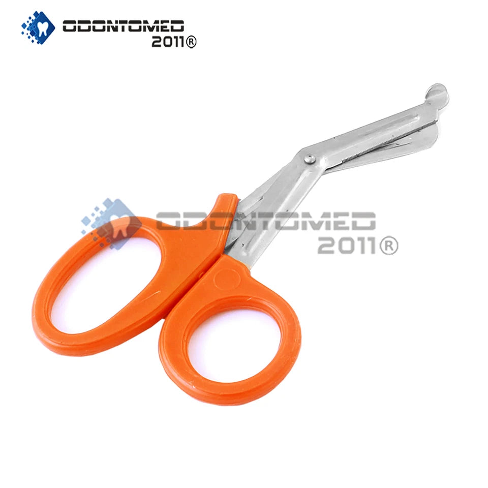 12 Emt Utility Scissors Shears 5.5" Orange Colored