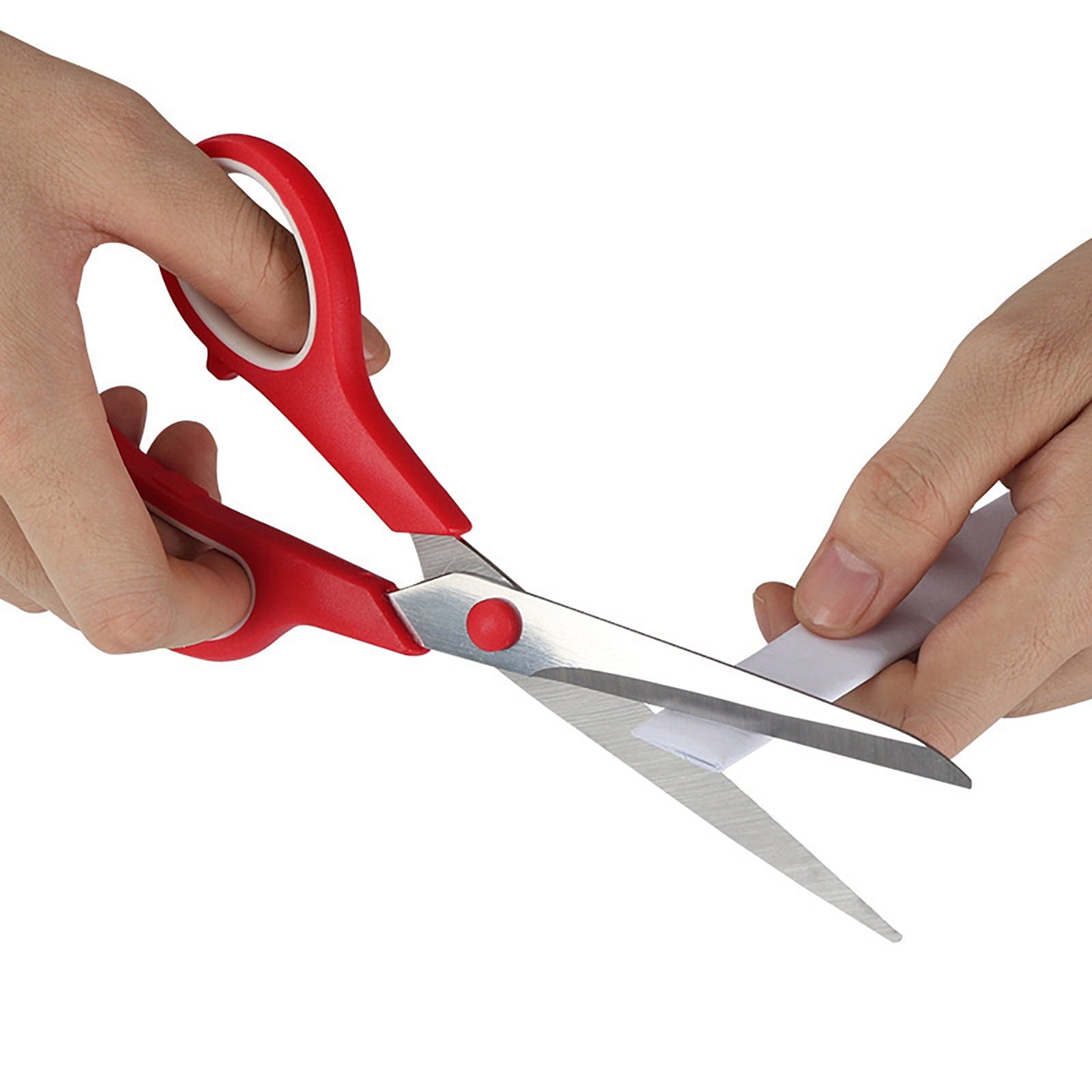 JunYeShi Clearance Under $2.00 Stainless Steel Multifunctional Set Student Scissors Handicraft Two-color Scissors Home Teaching Materials office Gift Scissors