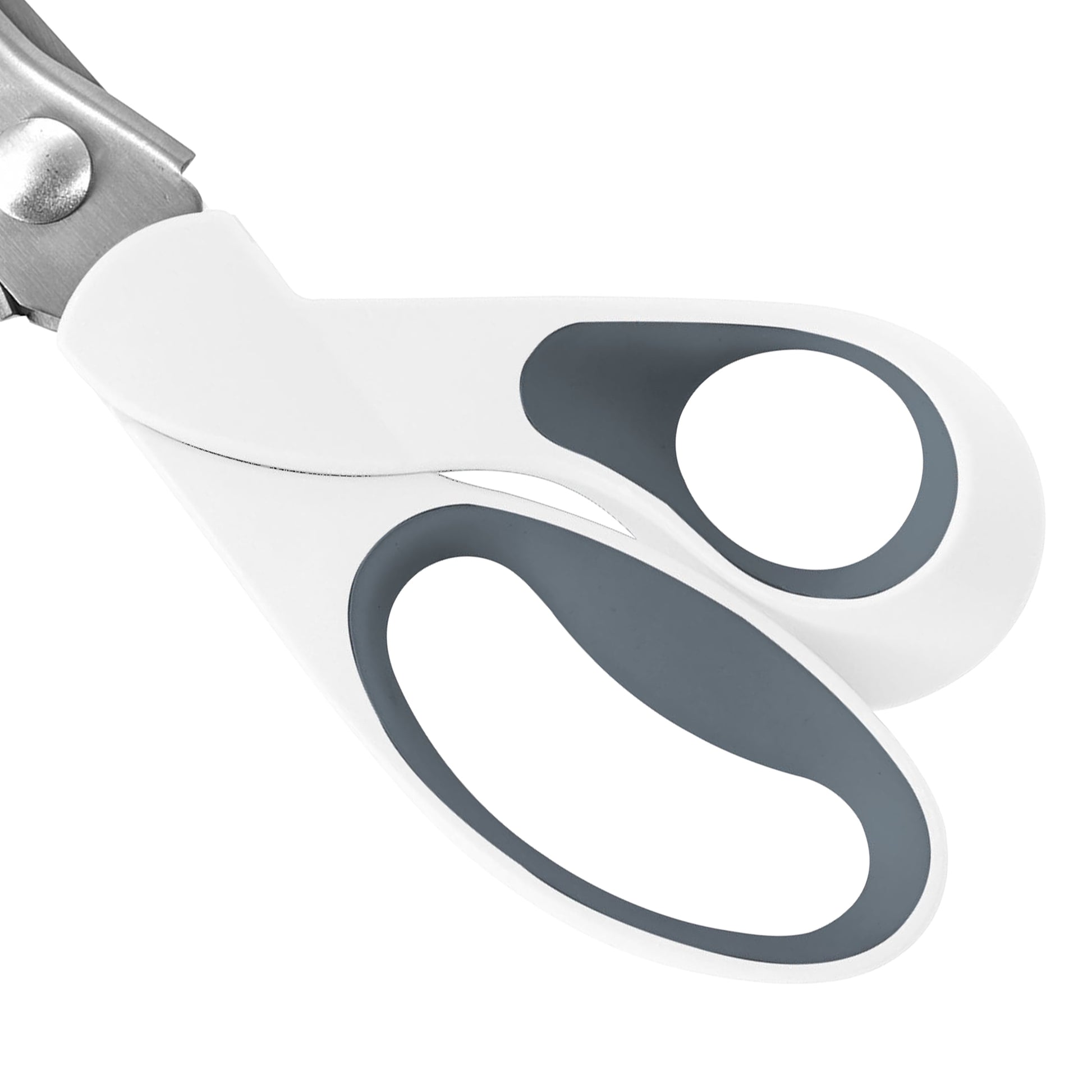 Westcott Crafting Scissors, Pinking, 9.5", Stainless Steel, Adult, High School, Bent, for Sewing, White, 1-Count