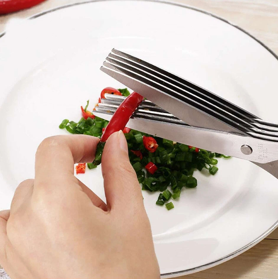 1 Pc Kitchen Scissors - Durable & Multi-Purpose For Cutting Meat, Herbs & More